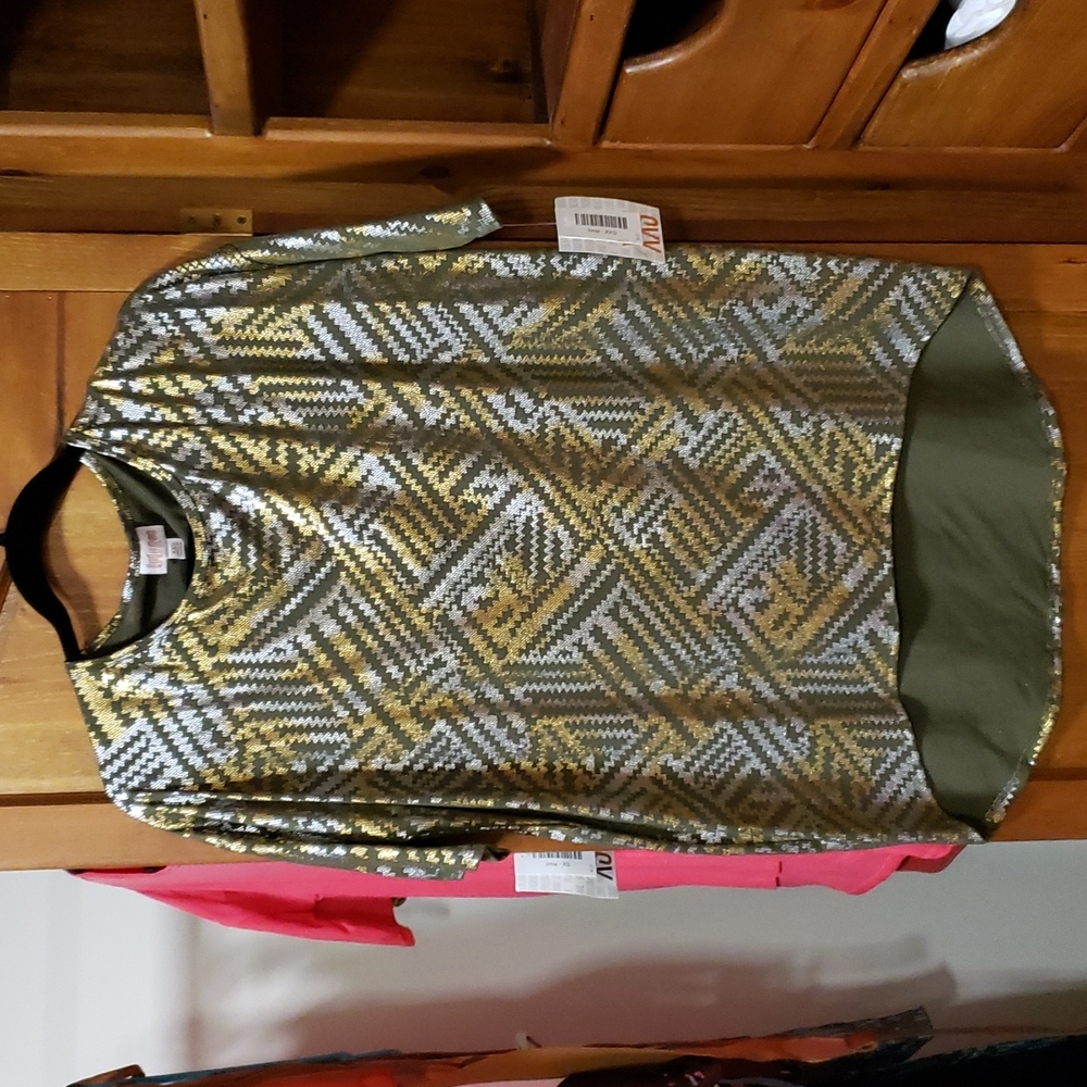 LuLaRoe Elegant Irma - green XXS (runs big)